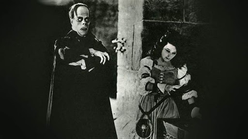 Lon Chaney and Mary Philbin